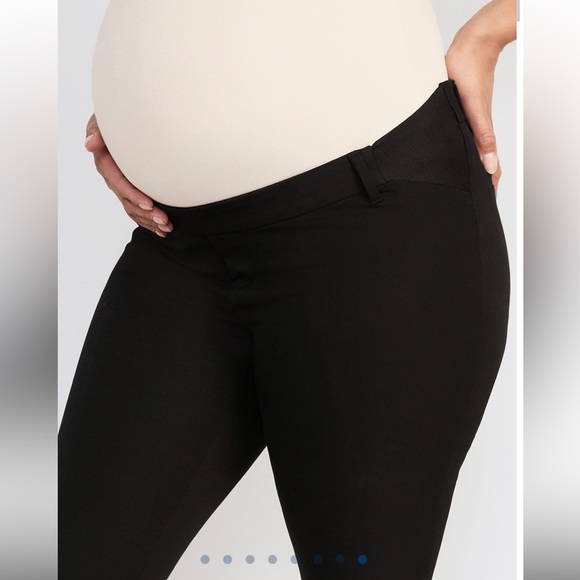 Side panel pixie maternity pants - Picture 3 of 3